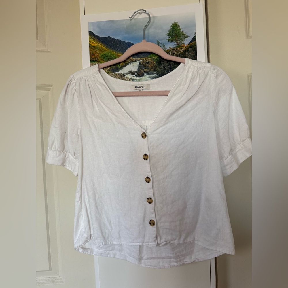 Madewell White Top